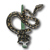 Carpet Python Brooch