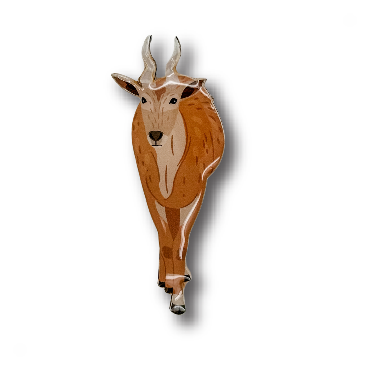 Common Eland Brooch