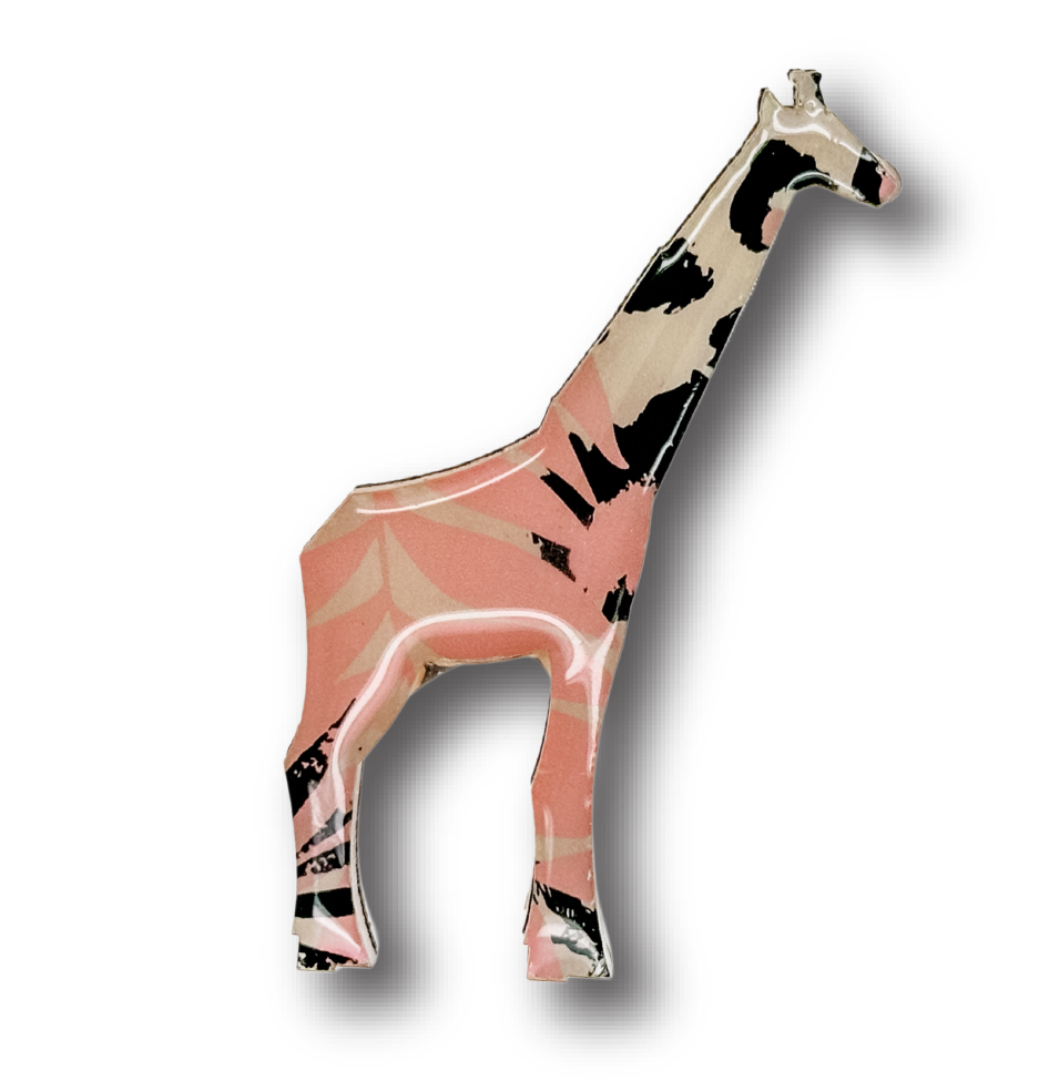 Giraffe (Design II) Brooch
