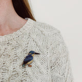 Kingfisher - Little Kingfisher Brooch