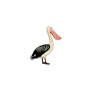 Pelican - Australian Pelican Brooch