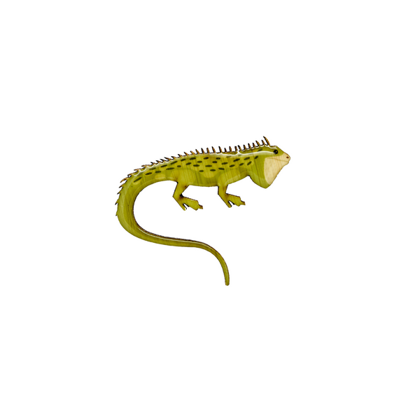 Iguana Brooch