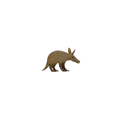 Aardvark Brooch
