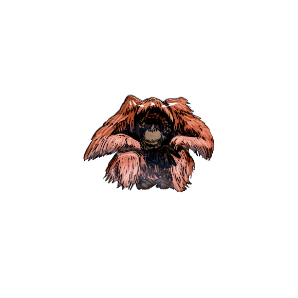 Orangutan I Brooch