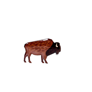 Bison Brooch