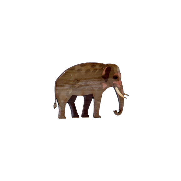 Elephant - Asian Elephant Brooch