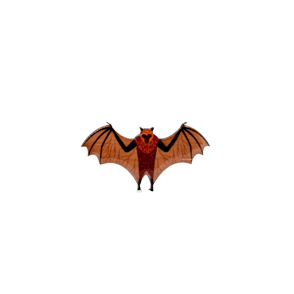 Bat - Flying Fox Brooch