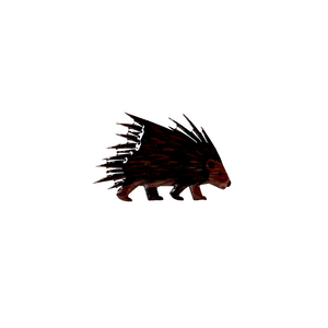 Porcupine Brooch